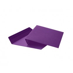 Фиолетовый конверт С6 (114х162), декстрин, цветная бумага 80 гр