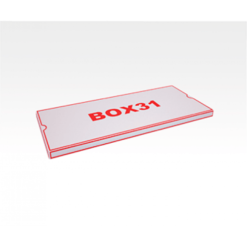 Коробка под календарь 270x120x10 мм, изготовление на заказ, печать лого
