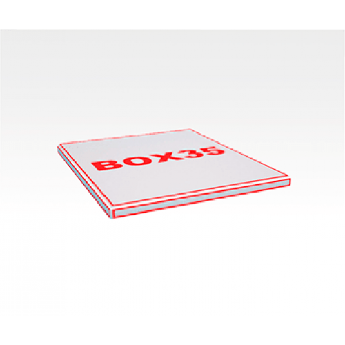 Коробка под каталоги 120x140x7 мм, изготовление на заказ, печать лого