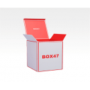 Коробка под сувениры 110x100x125 мм, изготовление на заказ, печать лого