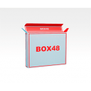 Коробка под сувениры 100x84x18 мм, изготовление на заказ, печать лого