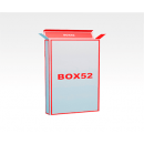 Коробка под сувениры 80x80x17 мм, изготовление на заказ, печать лого