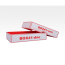 Картонная коробка крышка-дно 150x35x100 мм, изготовление на заказ, печать на упаковке