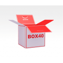 Коробка-куб под сувениры 74x74x74 мм, изготовление на заказ, печать лого