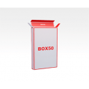 Коробка для ежедневника 130x210x30 мм, изготовление на заказ, печать лого