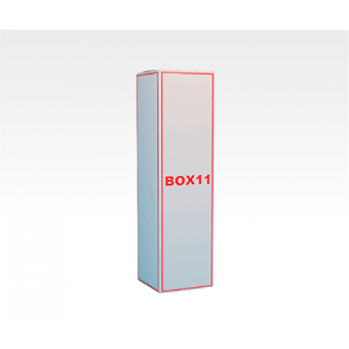 Коробка для шампанского 83x83x320 мм, изготовление на заказ, печать лого