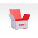 Коробка под сувениры 130x130x82 мм, изготовление на заказ, печать лого