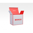 Коробка под сувениры 110x120x80 мм, изготовление на заказ, печать лого