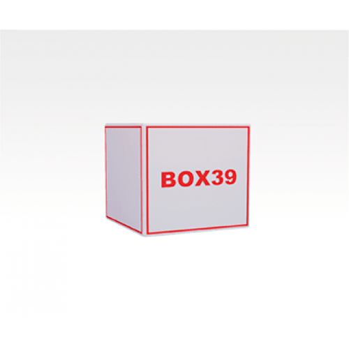 Квадратная коробка 84x84x84 мм, изготовление на заказ, печать лого