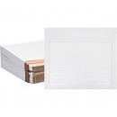 Конверт картонный с карманом для сопроводительных документов, 340х265